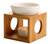 Bamboo Melt Burner - White