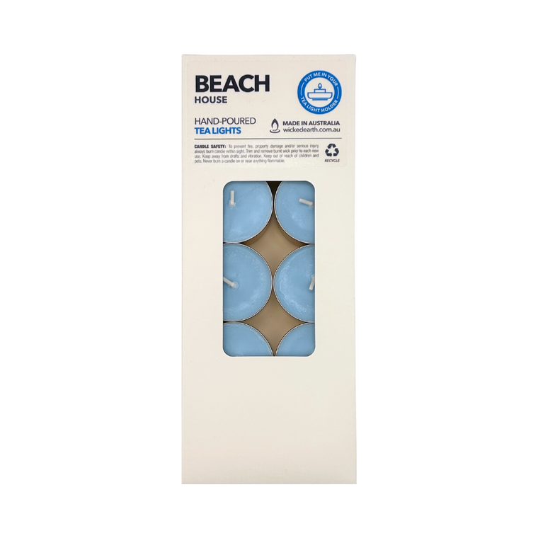 Beach House Regular Tea Light 10 Pack