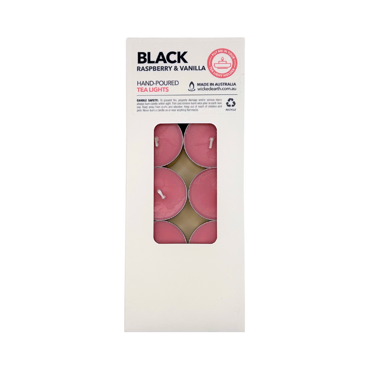 Black Raspberry & Vanilla Tea Light 10 Pack