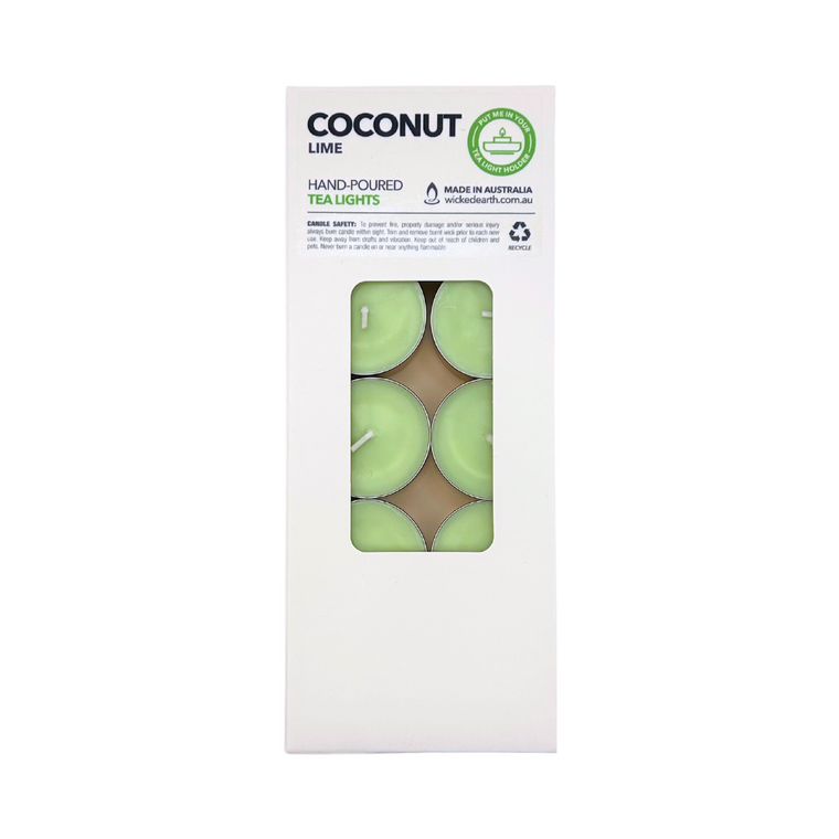 Coconut Lime Regular Tea Light 10 Pack