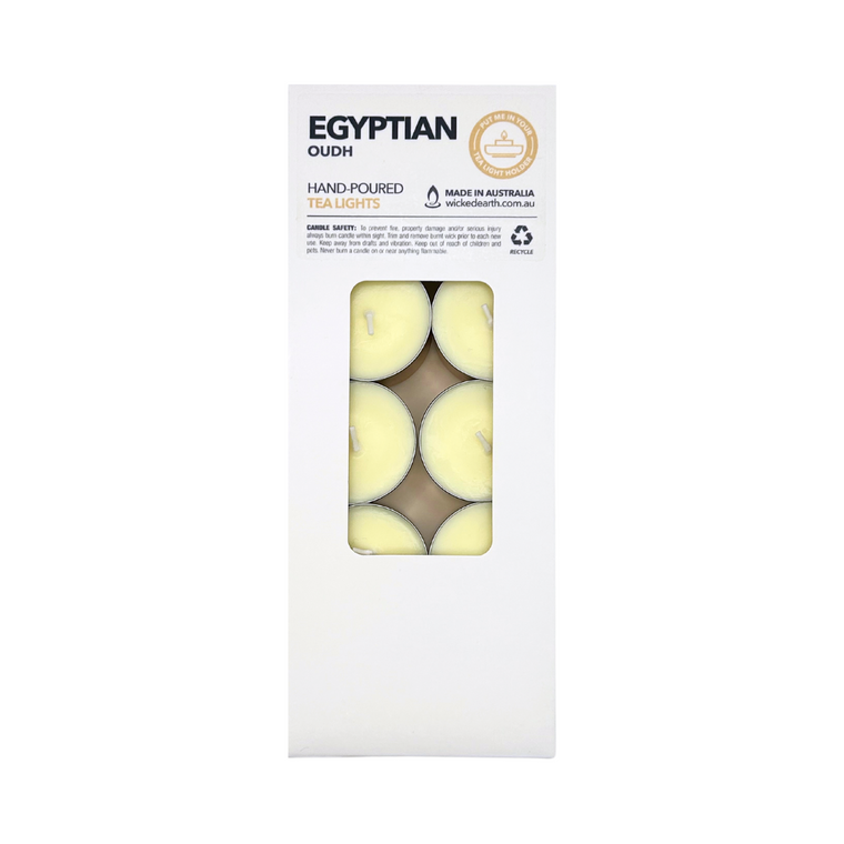 Egyptian Oudh Regular Tea Light 10 Pack