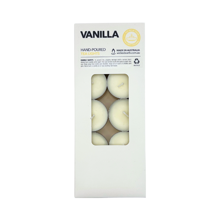 Vanilla Regular Tea Light 10 Pack