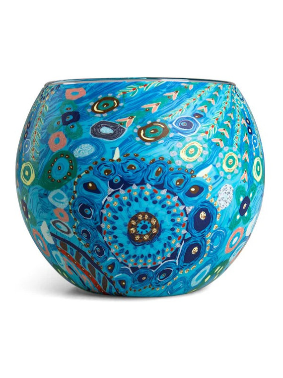 Aboriginal Girambit Glowing Tea Light Holder