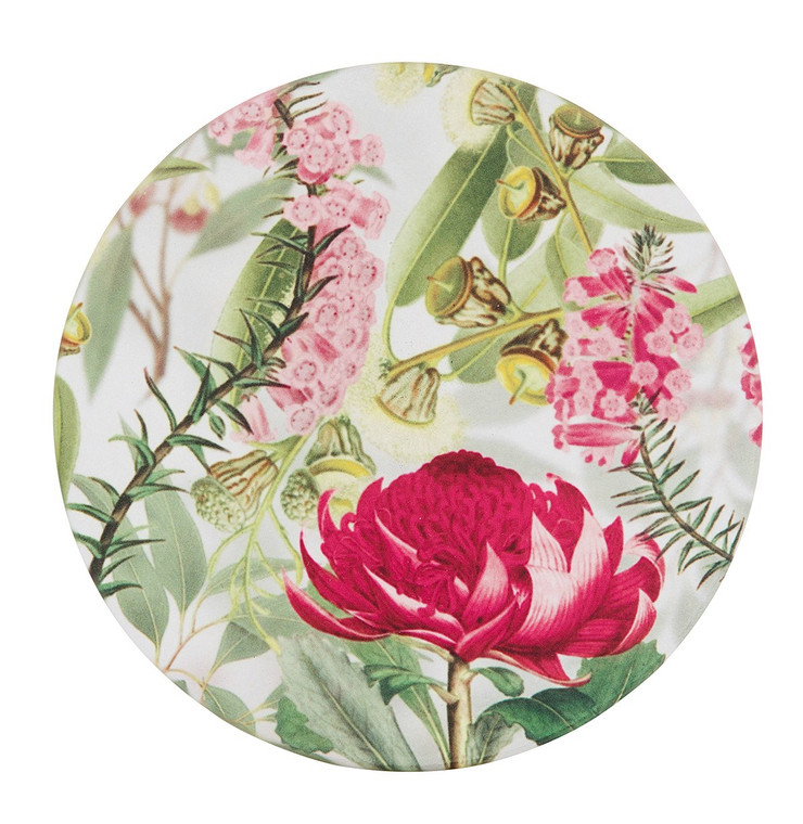 Waratah Candle Plate