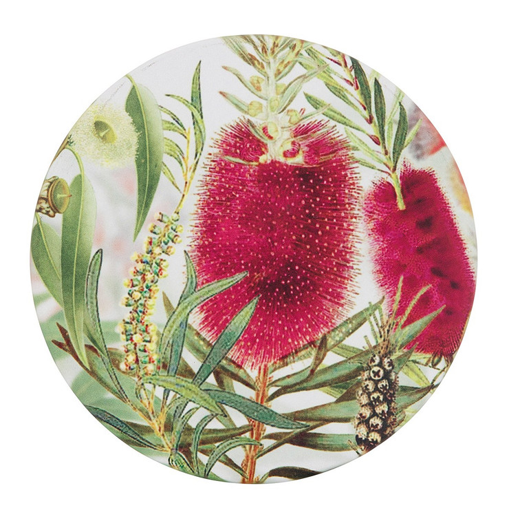 Bottle Brush Candle Plate