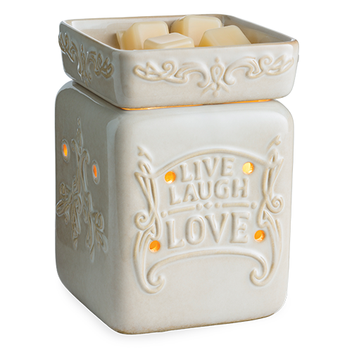 Square Live Laugh Love Electric Melt Warmer