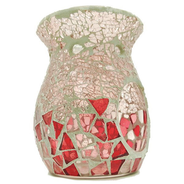 Mosaic Melt Burner - Powder Pink