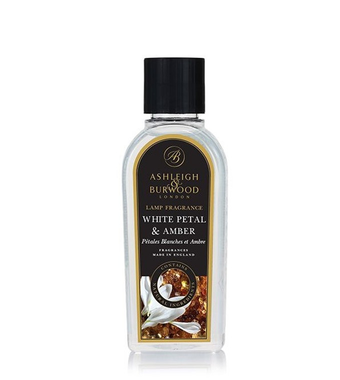 White Petal & Amber Lamp Oil 250ml