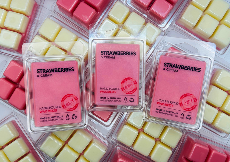 Strawberries & Cream Wax Melt