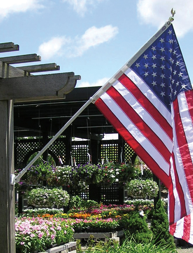 Walpole Outdoors Wall Mount Flagpole