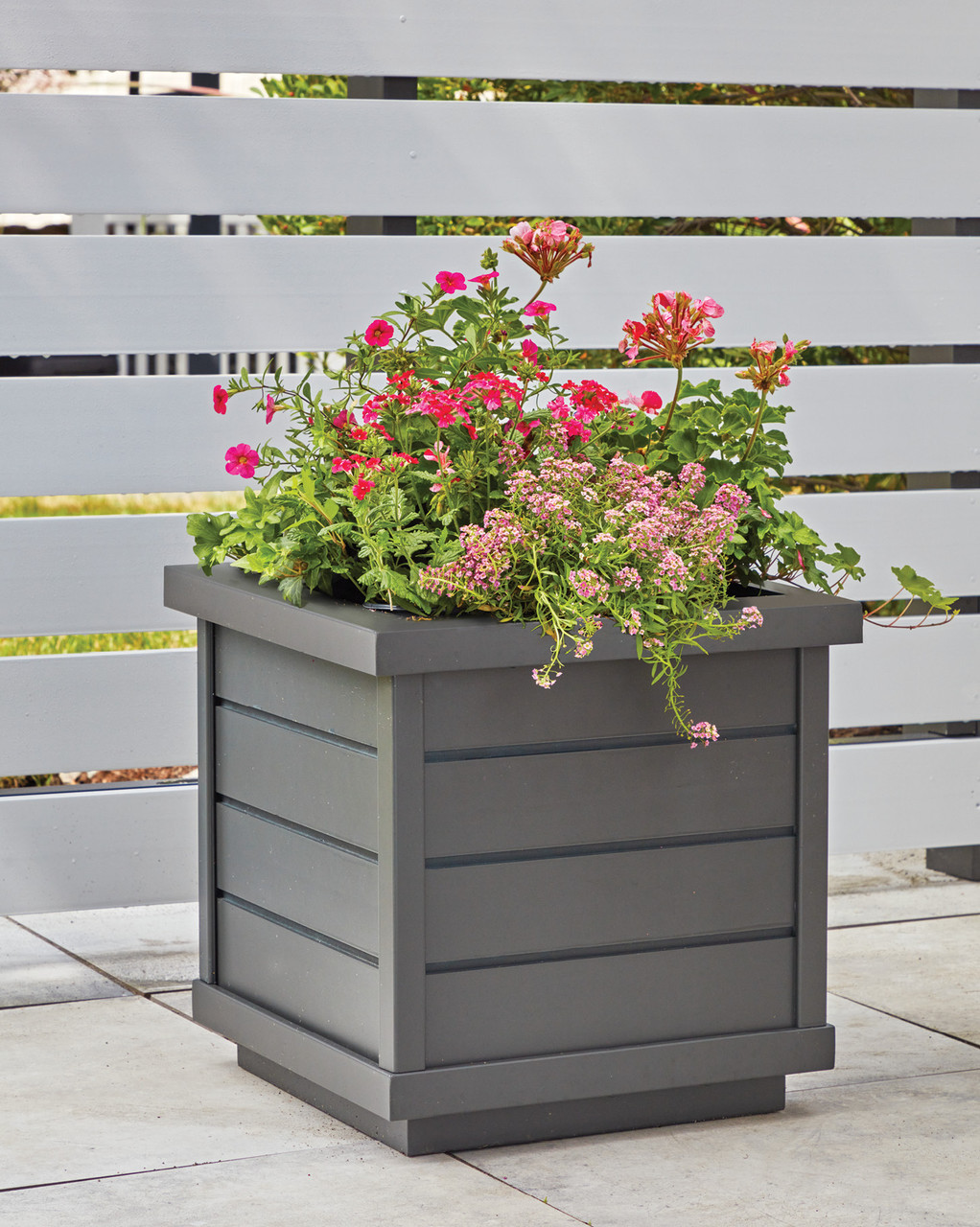 Walpole Outdoors Wimberley Square Planter - Thumbnail 2
