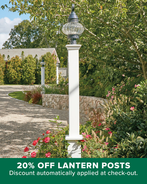 Oxford Lantern Post