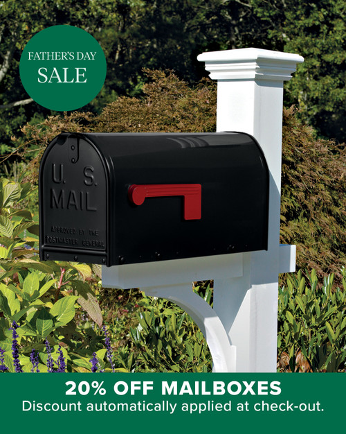 The Strong Box Mailbox Available in Multiple Colors
