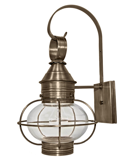 Caged Onion Side Mount Lantern