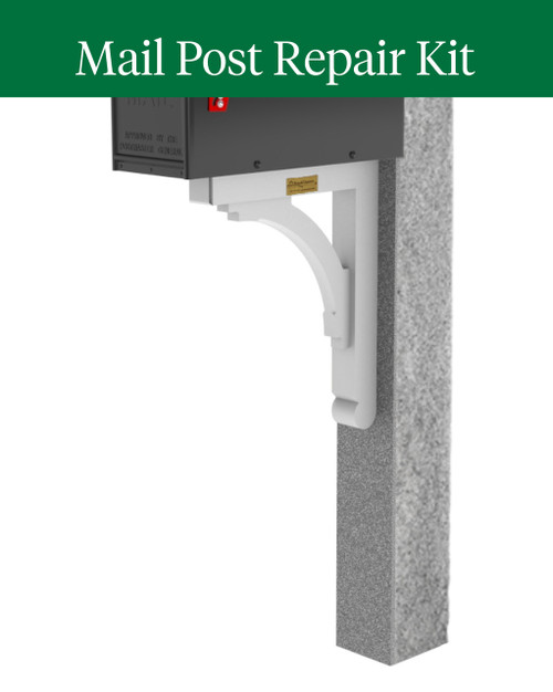 Gray Rock Granite Mail Post Repair Kit