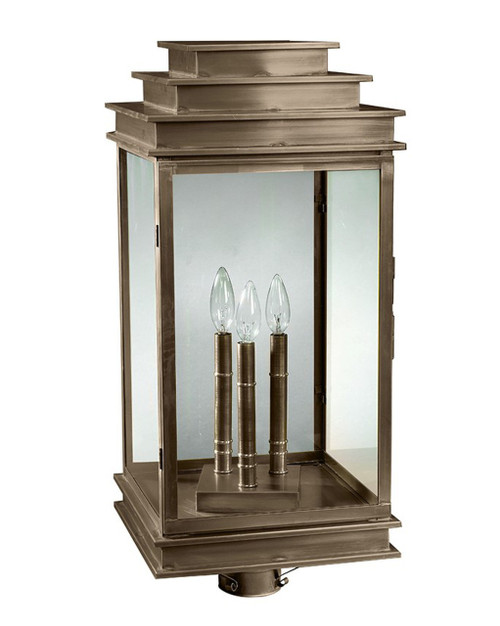 Empire Post Mount Lantern - Large