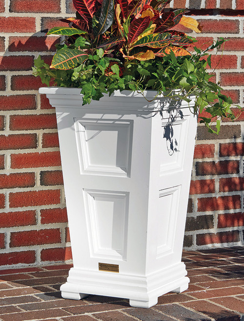 Paneled Tapered Planter