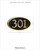 Two-Sided Oval Sign - Medium