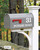 Mailbox Lettering - Number Above Street