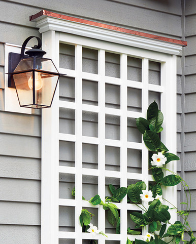 Westbury Copper Cap for Manhasset Lattice