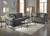 Lucia - Antique Silver Finish - Floor Mirror