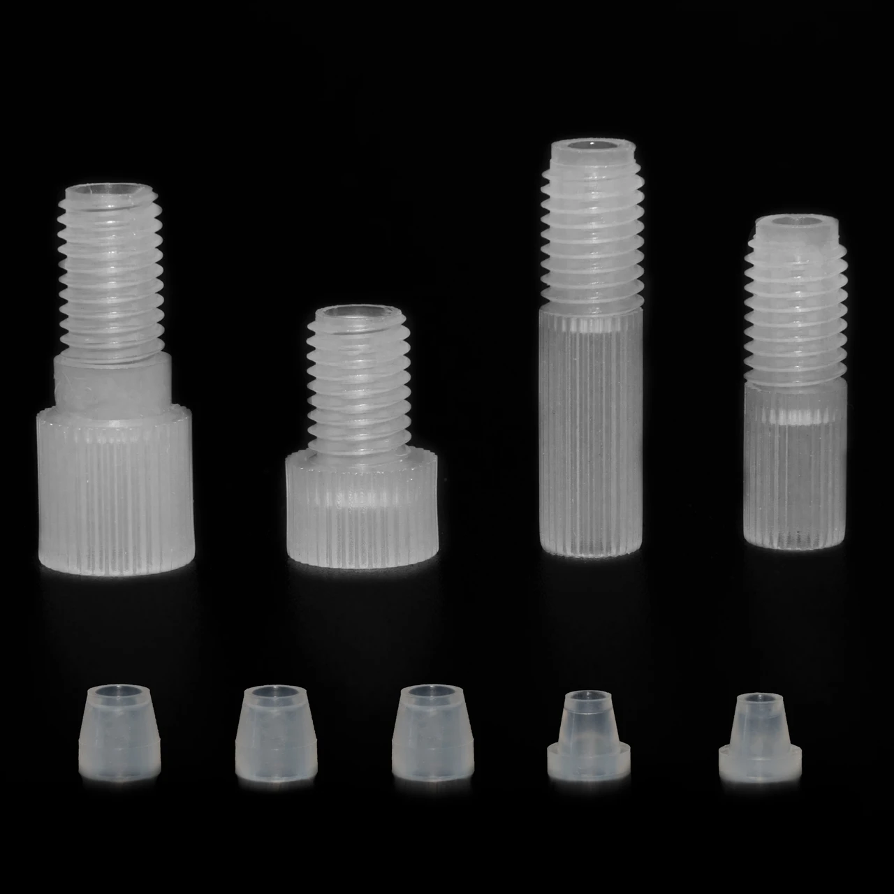 Microfluidic Connector Threaded Microfluidic Fittings and Connectors