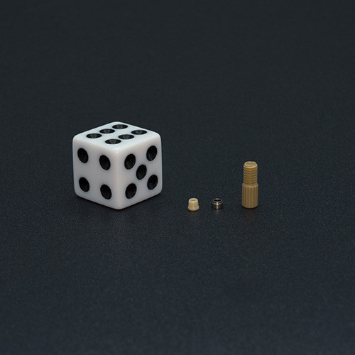 Ultra-mini Flangeless PEEK Fitting, PEEK Ferrule, SS Ring, 1/16