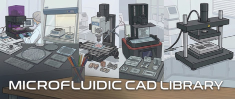 Microfluidic CAD Library