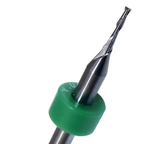 1.0 mm End Mill, Two Flute, Carbide