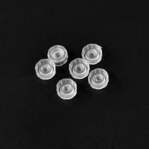 Mini Luer Flat Cap, TPE (10-pack)