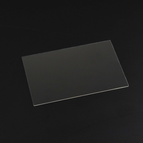 COC (TOPAS), Clear, 75.5 mm x 50 mm x 0.6 mm (10-pack)