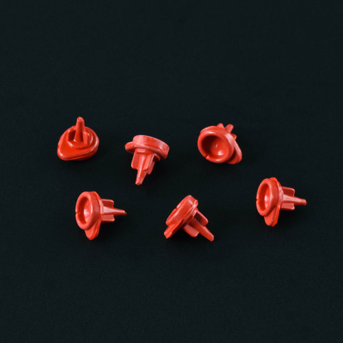 Male Mini Luer Plugs, Low-Volume Displacement, PP (10-pack)