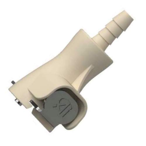 Non-Valved Female, Polypropylene In-Line with Barb for 1/8" Hose (A6 Series)