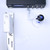 Mass flow sensor connected to other components.