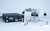 Mass flow sensor setup with other components.