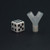 1/4-28 Threaded Connector, PP or PTFE