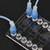 Droplet Generator, Single Cross, 50 to 80 micron Nozzle, Mini Luer