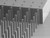 Negative photoresist high-aspect ratio posts and pillars and holes