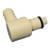 Valved or Non-Valved Male, Polypropylene Elbow with Barb for 1/4" or 3/8" Hose (B6 Series)