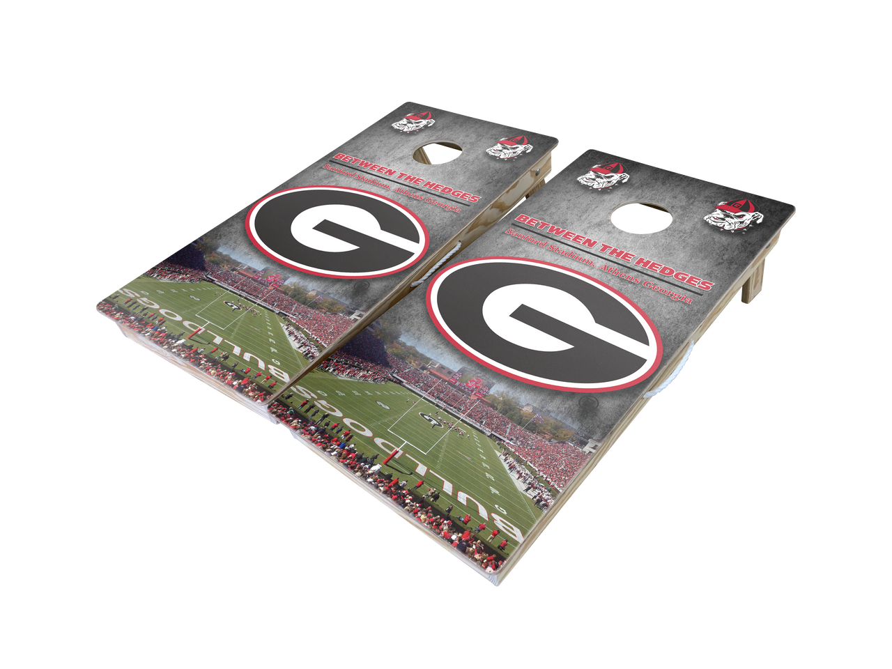 UGA Stadium Cornhole Boards - West Georgia Cornhole