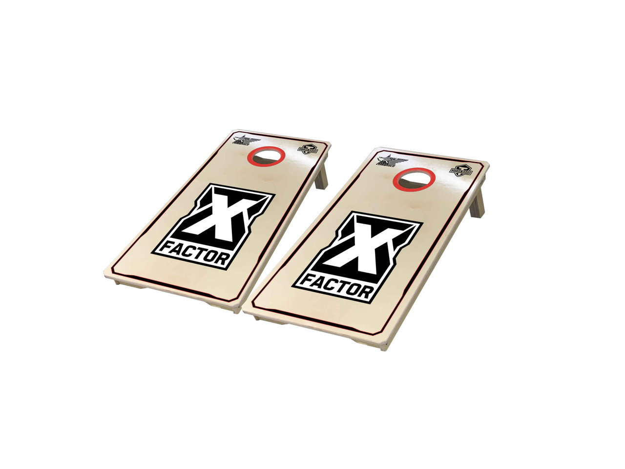  Titan The Patent Pending X Factor Cornhole Boards - Cornhole  Board with Built-in Handles, Corn Holes Outdoor Game - Cornhole Set, Travel  Games, Beach Games, Outdoor Games for Adults and