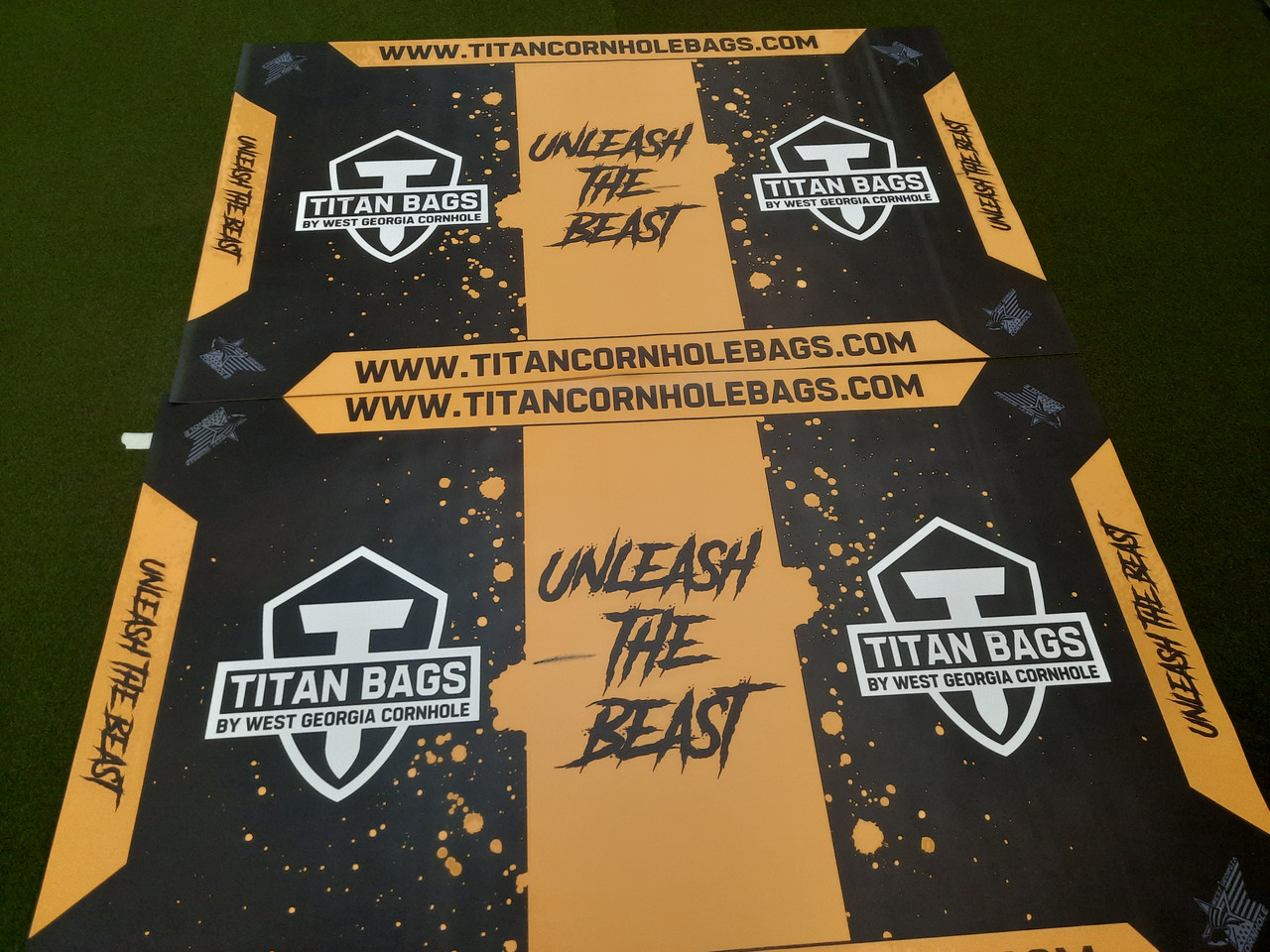 SCRATCH N DENT Titan LaunchPad West Cornhole