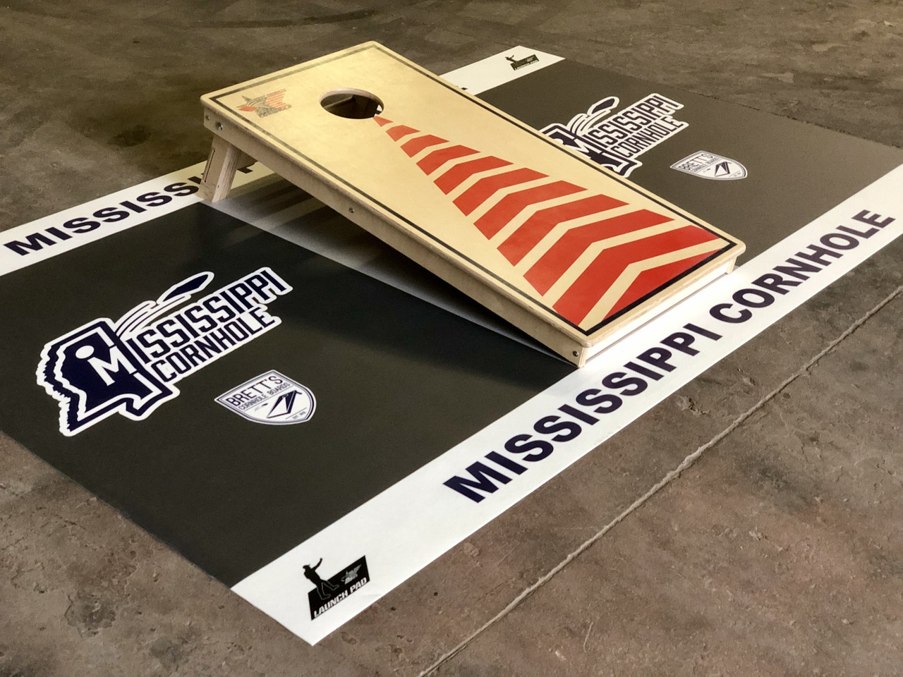 Launch Pad The Best Cornhole Pitching Pad