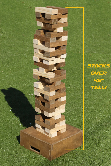 Customizable Giant Tumble Tower Customizable Giant Tumble Tower