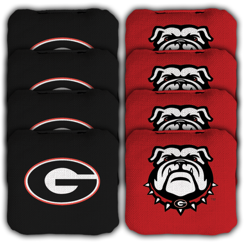 University of Georgia Logo Cornhole Toss Bags (8 Bags)