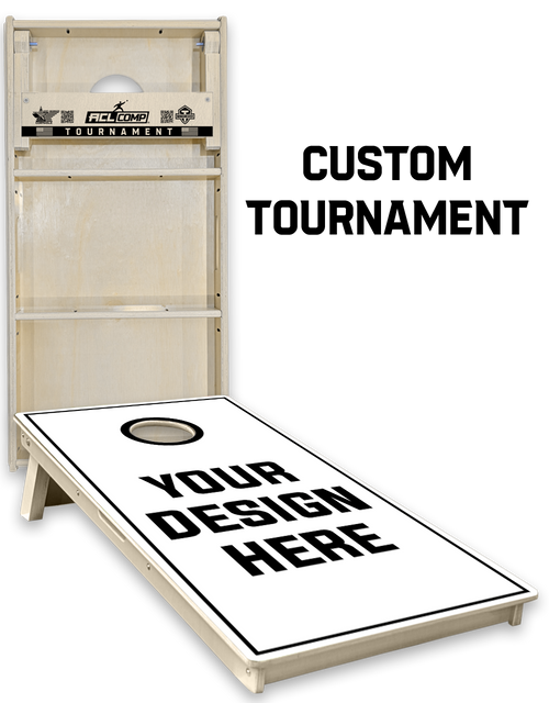 Tournament Custom Cornhole Board Set