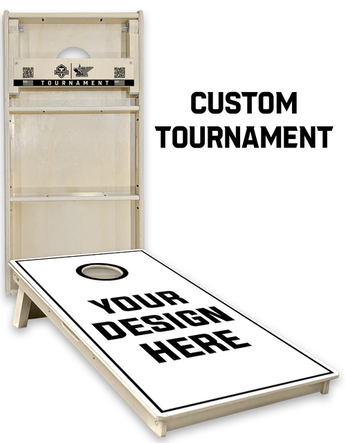 Tournament Custom Cornhole Board Set