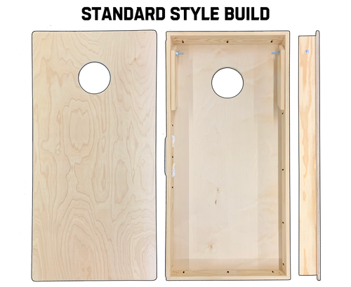 IN STOCK - Tri Stained Striped - ACL Approved Cornhole Boards IN STOCK - Tri Stained Striped - ACL Approved Cornhole Boards