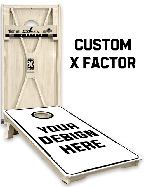 X Factor Custom Cornhole Board Set