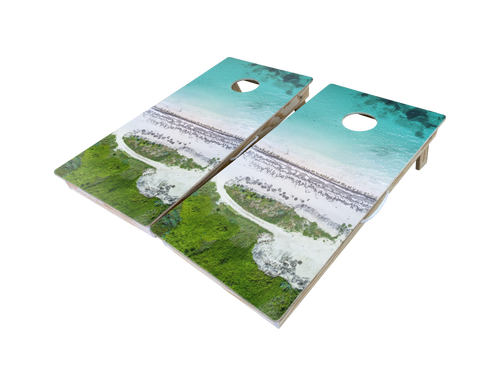 Coastal Views Cornhole Board Set